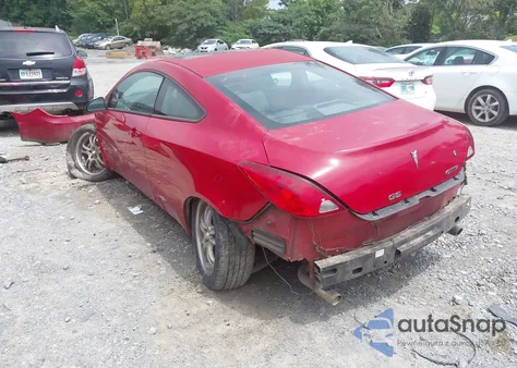 2006 Pontiac G6 Gtp из США, поврежденный, VIN 1G2ZM151564200218